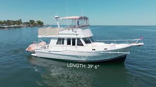 Tour the 2001 Mainship 390 Trawler: A Classic Beauty at Sea