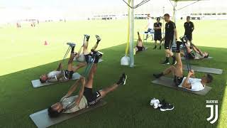 CRISTIANO RONALDO 1° TREINO NA JUVENTOS