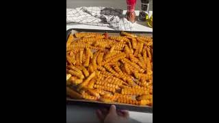 Baked potato fries #shorts #food #foodshorts #youtubeshorts