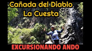 La Cañada del Diablo, Arroyo y cascadas en La Cuesta. Sierra de Pénjamo Guanajuato