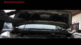 Амортизатор (упор) капота на Ford Kuga 03-06 (обзор, установка)