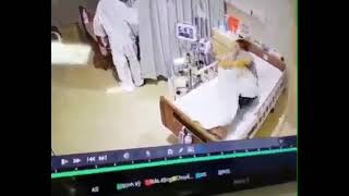 Patient sees a ghost wearing a PPE kit | PPE kit wearing