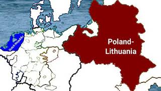 Dutch Republic Vs Poland-Lithuania Scenario (1756) Map Animation