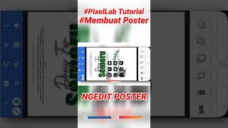 Membuat Poster #pixellab #shorts