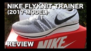 Nike Flyknit Trainer Black/White (2017 Model) | Review | First Look