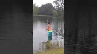 Catching a turtle