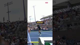 Alexander Bublik's Racket Smash: Intense Frustration in US Open 2023 #shorts #viral #sports