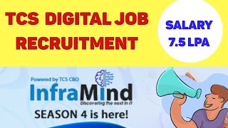 TCS Inframind Season 4 | Tcs Job Opportunity 2020