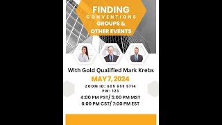 How to find Conventions, Meetings, and Other Groups with Mark Krebs