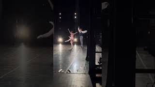 Tchaikovsky Pas de Deux | A View from the Wings 🤍 #ballet #pasdedeux #dance #dancer