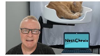 NestChroix Elevated Desk Cat Bed Keep Your Cat Off Your Keyboard