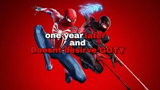 One Year later and spiderman 2 is Mediocre