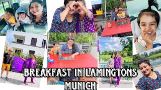 A day in Germany 🇩🇪 | Breakfast in Lamingtons Munich | West park in Munich ☺️💝#family #breakfast #yt