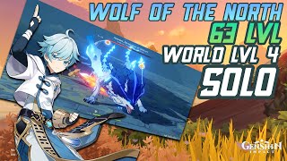 Walka Wolf of the North - World 4, Lvl 63 - Genshin Impact PL