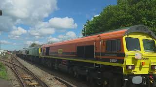 1Z73 59101/104/202/ 33012/73136 Eastleigh to Exeter at Bridgwater 4/5/24