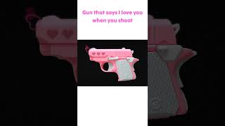 This LuvU Gun Belongs to Barbie