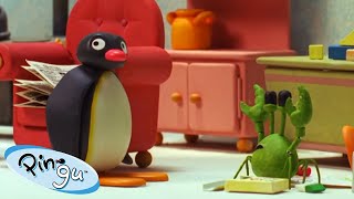 Ping Has a Pet Crab! 🐧 | Pingu - Official Channel | Cartoons For Kids