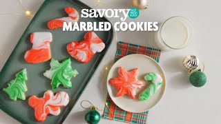 How to Make Marbled Cookies | SavoryOnline