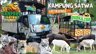 SERUNYA NAIK KERETA WISATA BERKELILING KEBUN BINATANG LEMBANG PARK AND ZOO