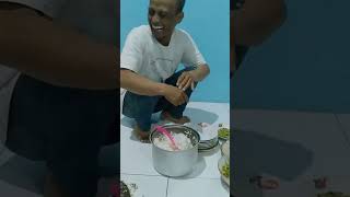 makan malam menu nya ikan pari bakar