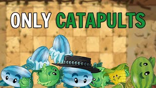 I Beat Wild West With Only Catapults (PvZ2)