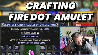 Crafting A Near Perfect RF/Fire Trap Amulet