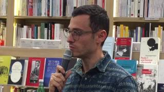 Conférence-rencontre avec Jean-Baptiste Del Amo (Extrait 1)