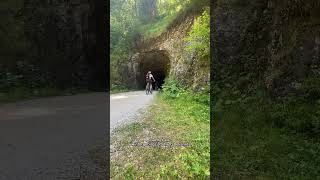 Hintergebirgsradweg - Bernadette Danklmayer im Nationalpark Kalkalpen