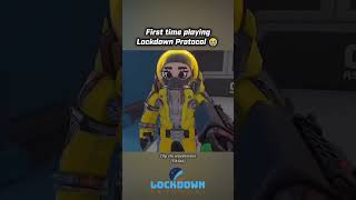 First Time Playing Lockdown Protocol #shorts #gaming