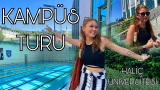 HALİÇ ÜNİVERSİTESİ KAMPÜS TURU | %100 burslu olmak | Aşçılık torpilli 🫢👩‍🍳