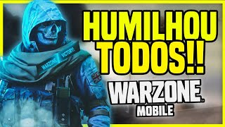 WARZONE MOBILE HUMILHOU TODOS OS BATTLE ROYALE KKKKKKKKK 🍷🗿