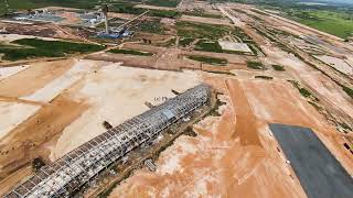 New Phnom Penh Techo Airport in Kandal (June 2022 update with FPV) ព្រលានយន្តហោះភ្នំពេញថ្មី