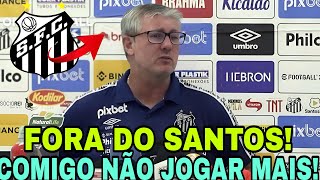 SAIU AGORA! NÃO JOGA MAIS COM ODAIR HELLMANN! AGITOU A TORCIDA NA WEB !NOTÍCIAS DO SANTOS