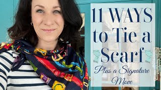 Subscriber Request | MY FAV WAYS TO TIE A SCARF | EASY Techniques!