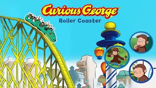 📚 Curious George Roller Coaster | Animated Children's Read Aloud Books 📘🌟