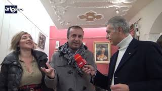 Angelo Iannelli a Salerno  evento sociale "A Natale ti regalo un sorriso "servizio di Artes TV