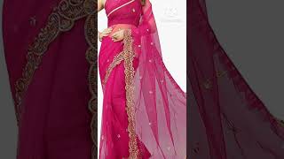 Latest pink colour saree for karwachauth #karwachauthspecial #