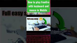 #short_video How to play freefire with keyboard and mouse in Mobile #freefire #octopus #totalgaming