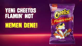 Benzersiz Acı Lezzetlerin Yenisi Cheetos Flamin’ Hot Türkiye’de!🔥