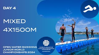 Mixed 4x1500 Relay | Final | World Aquatics Open Water Swimming Junior World Championships 2024