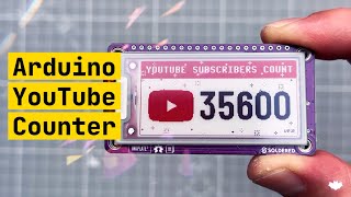 Arduino YouTube Counter