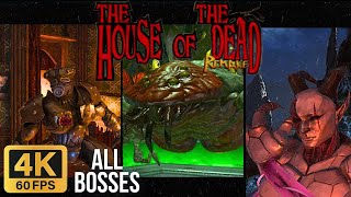 THE HOUSE OF THE DEAD: Remake ALL BOSSES (4K60FPS No Commentary)