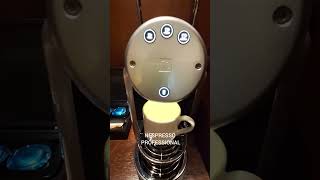 Making NESPRESSO COFFEE in a Hotel #nespresso #nespressomachine #nespressoprofessional