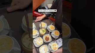 Vietnam’s BEST coffee shops for egg coffee!!🇻🇳☕️ #ashortaday #viralvideo #vietnam #vietnamesefood