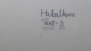 Haloalkane  Part 5