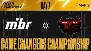 MIBR vs. XIP  - VALORANT Game Changers Championship Berlin - Day 7 - Map 02 Split