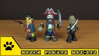 Mezco toys: Pirate MEZ-ITZ / разборные фигурки пиратов