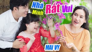 Nhạc Thiếu Nhi Vui Nhộn Hay Nhất Bé Mai Vy - Nhà Mình Rất Vui, Bé Tập Đánh Răng, Trống Cơm