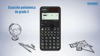 Classwiz fx-991LA CW | Ecuación polinómica de grado 3.