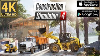 Construction Simulator 4 - Best Mobile Construction Simulator - 4K Mobile iOS Android iPhone Max